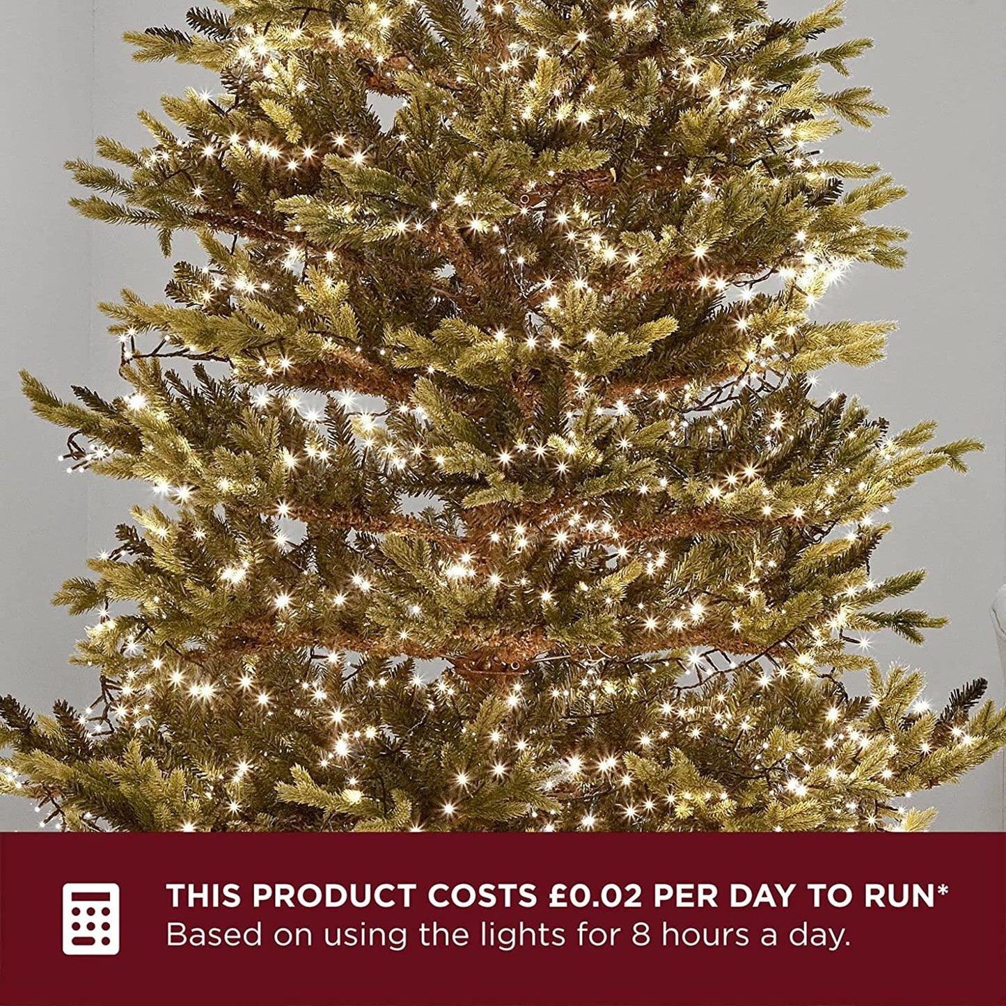 500 LED Multicolor Compact String Lights (12.5m)