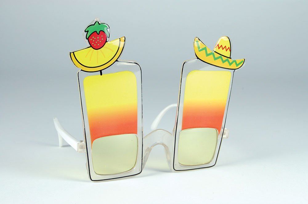 Cocktail Hawaiian Novelty Sunglasses