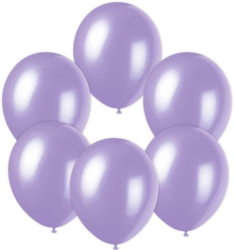 100 Purple Balloons (12")