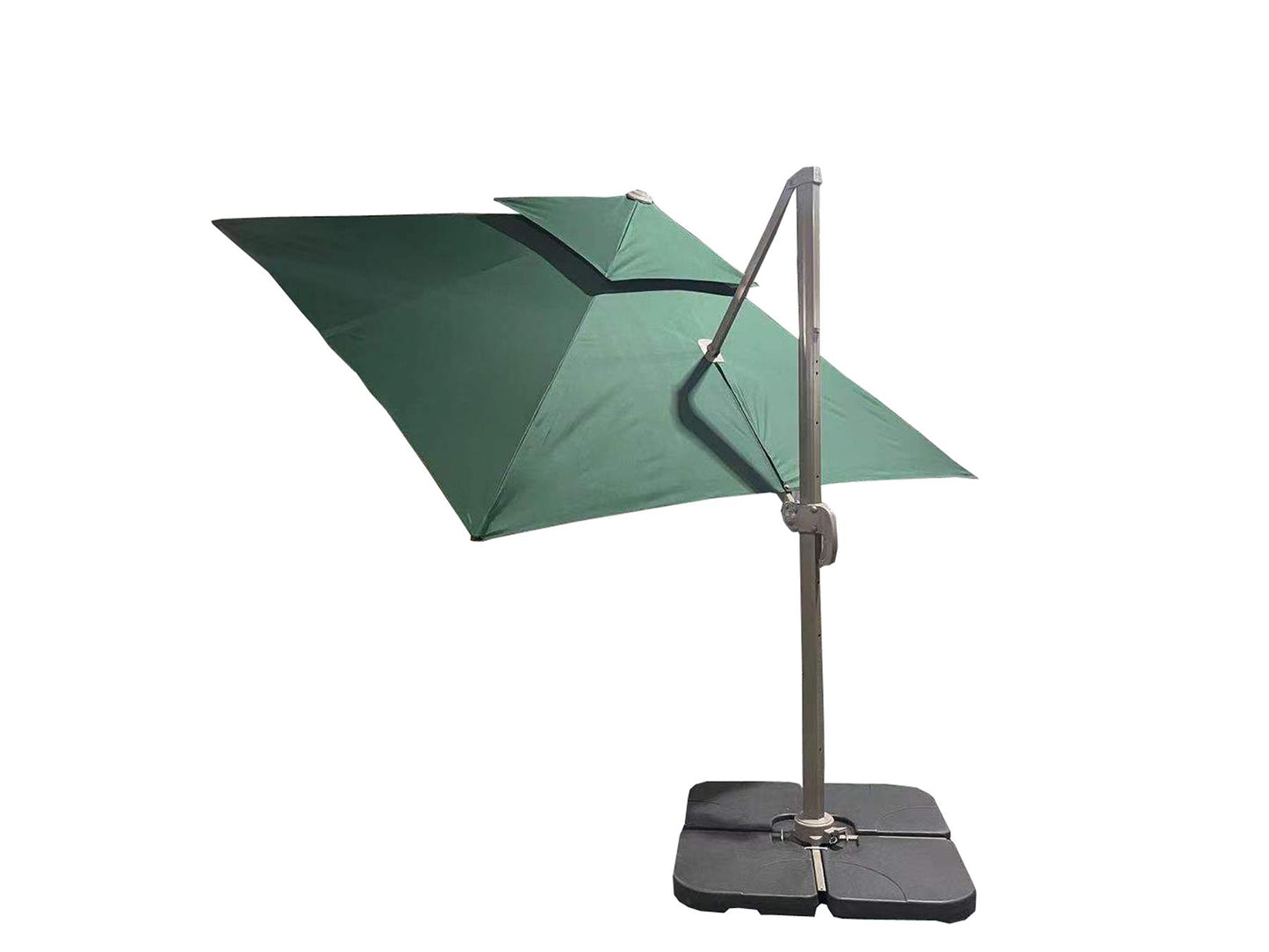 Green Square Parasol 264x40x16CM