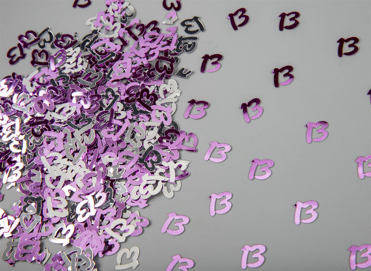4 packs 13th Pink Confetti