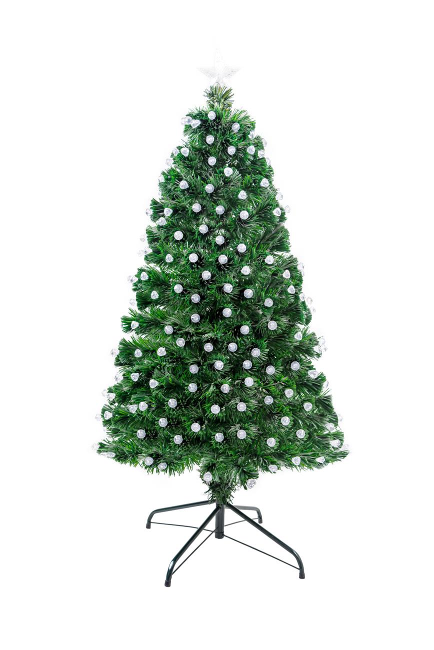 6ft Aurora LED Fibre Optic Christmas Tree