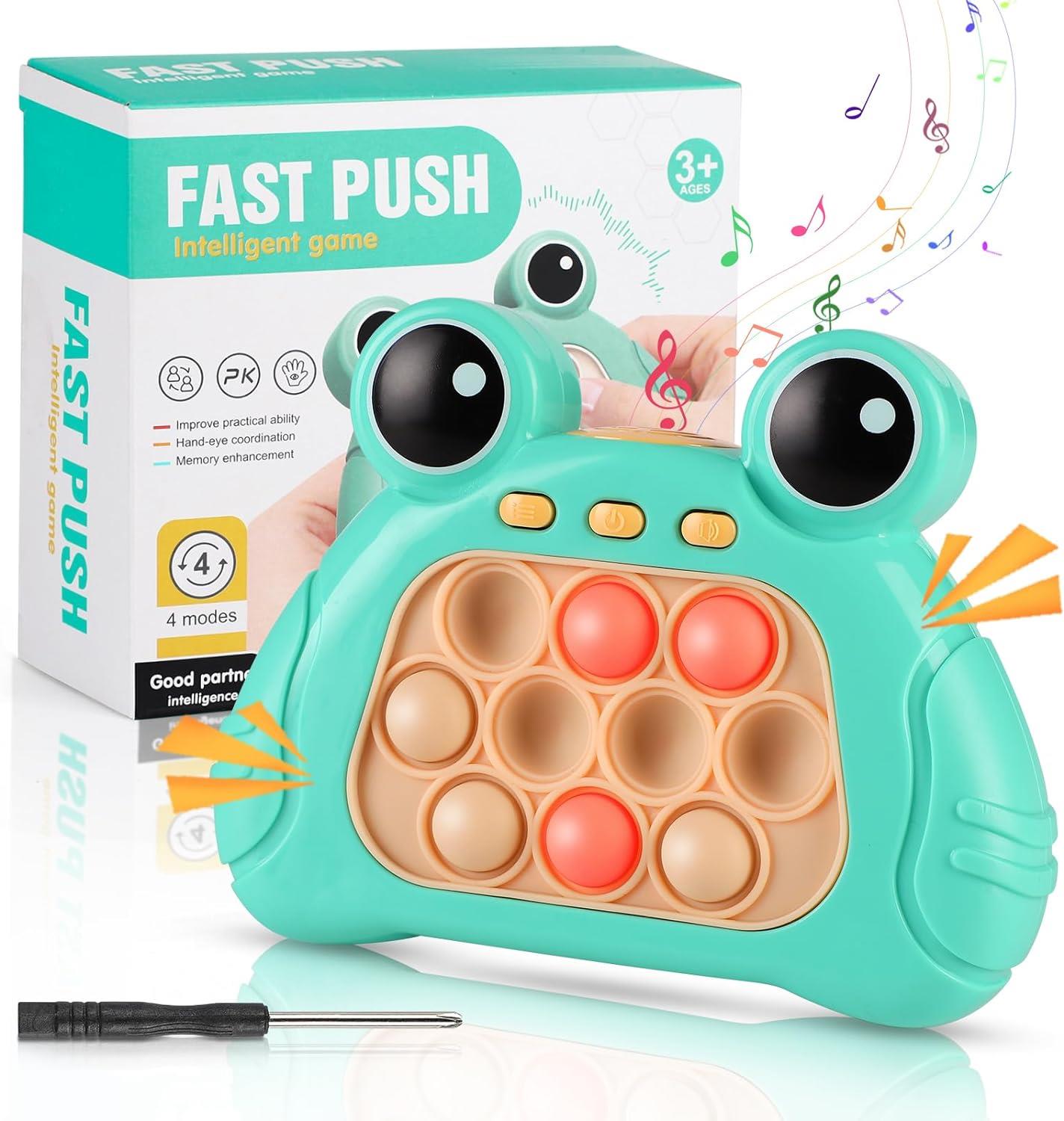 Frog Quick Push Game