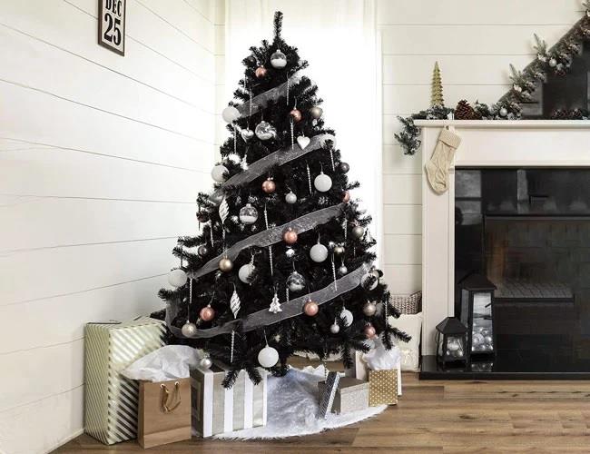 6ft Black Alaskan Pine Christmas Treeation