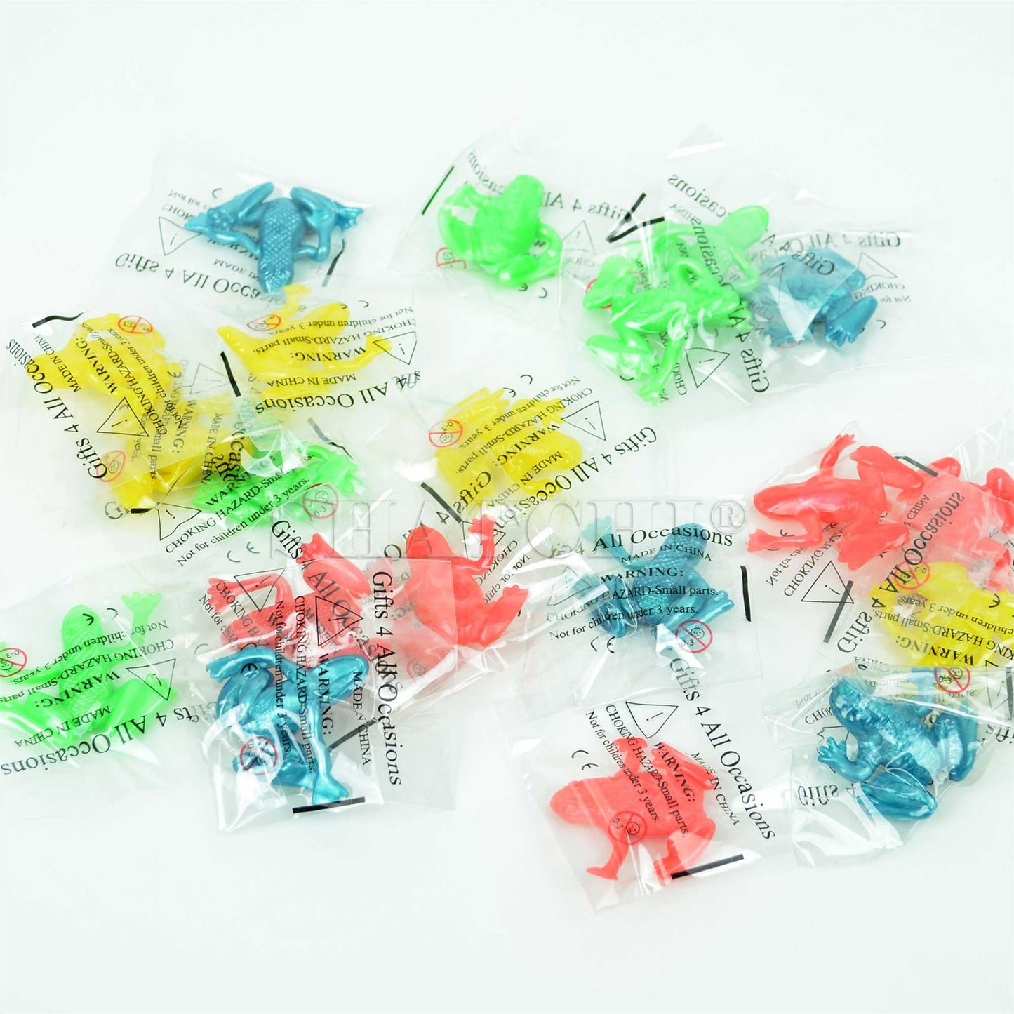 96 pcs Stretchy Frog Party Fillers