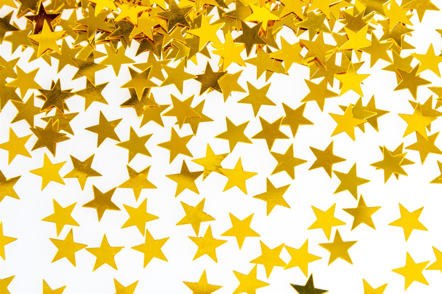 4 Packs of Gold Star Confetti (14g)