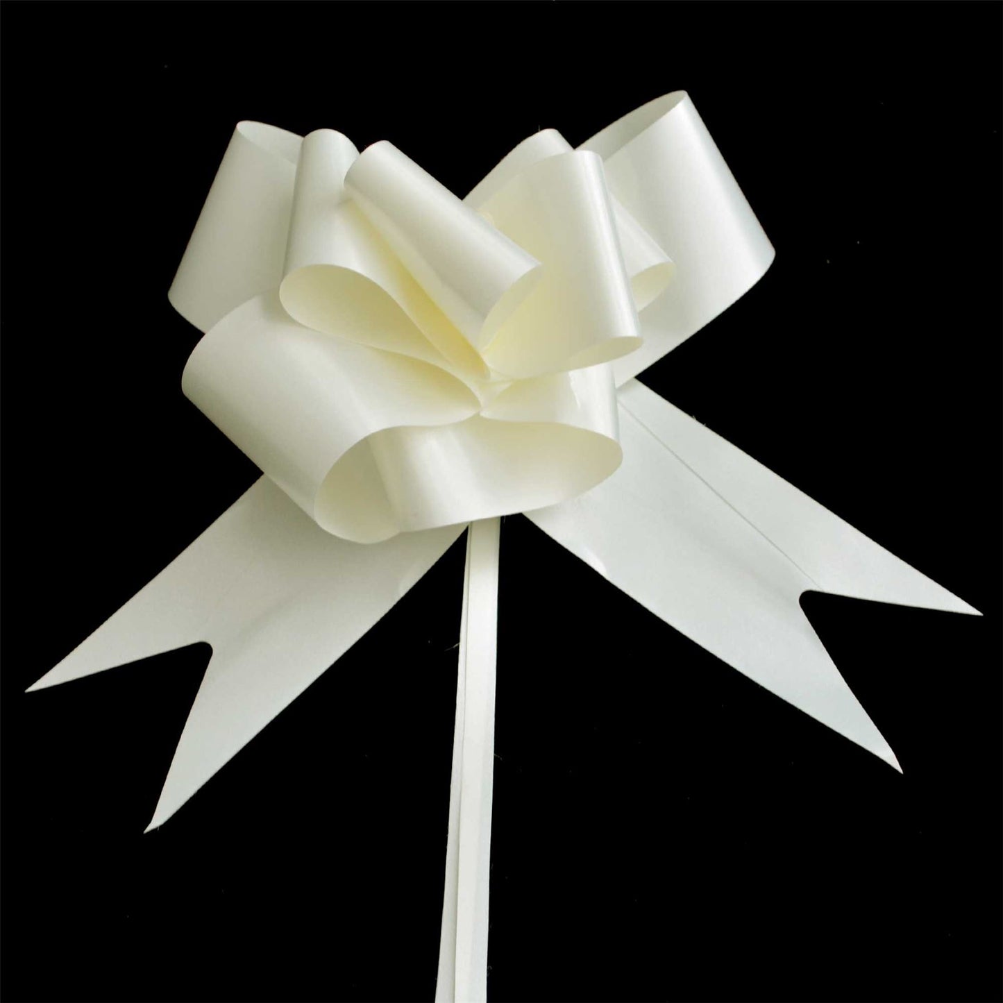 10 Pcs 50mm Light Yellow Pullbow