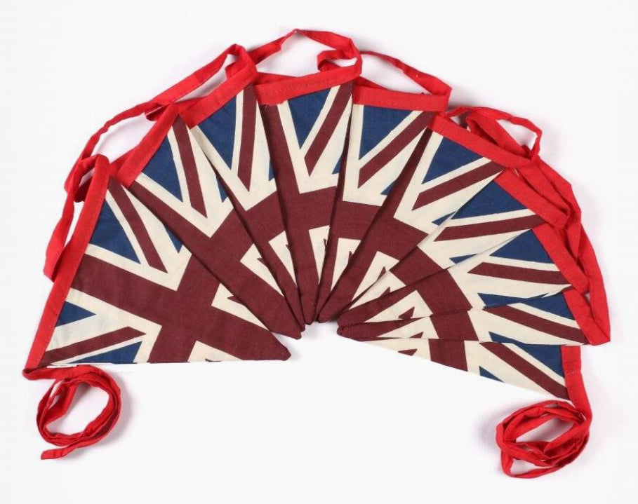 10 pcs Flags Union Jack Retro Bunting