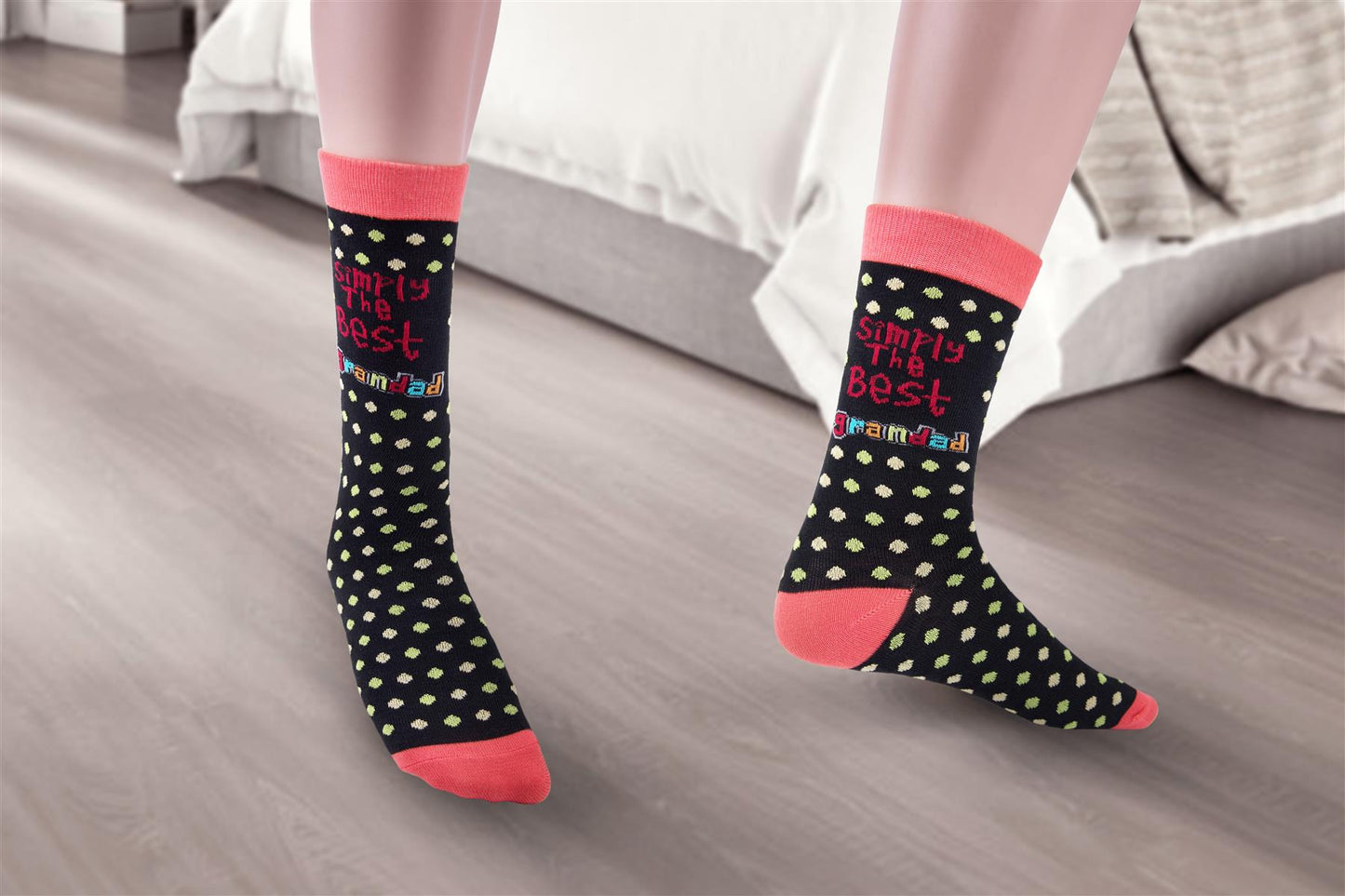 Simply The Best Grandad Socks