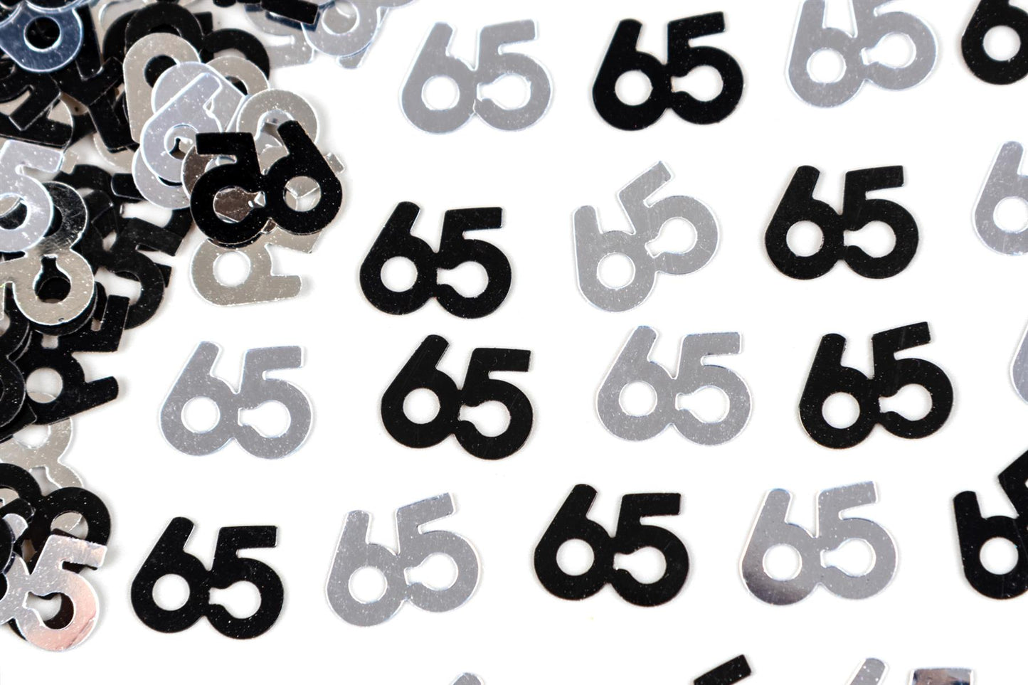 4 packs 65th Confetti