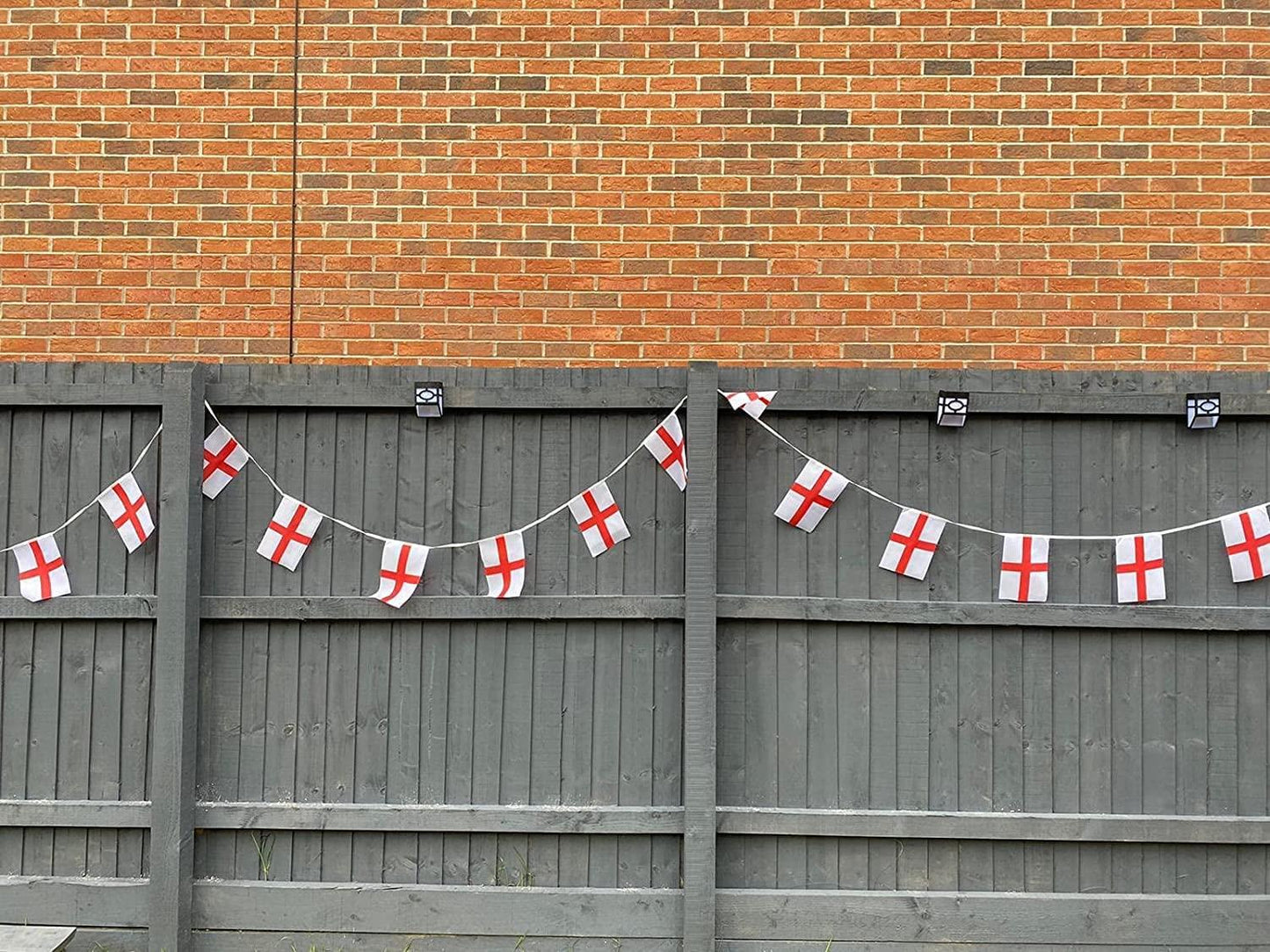 St George Bunting 20x30cm - 10m 25 Flags