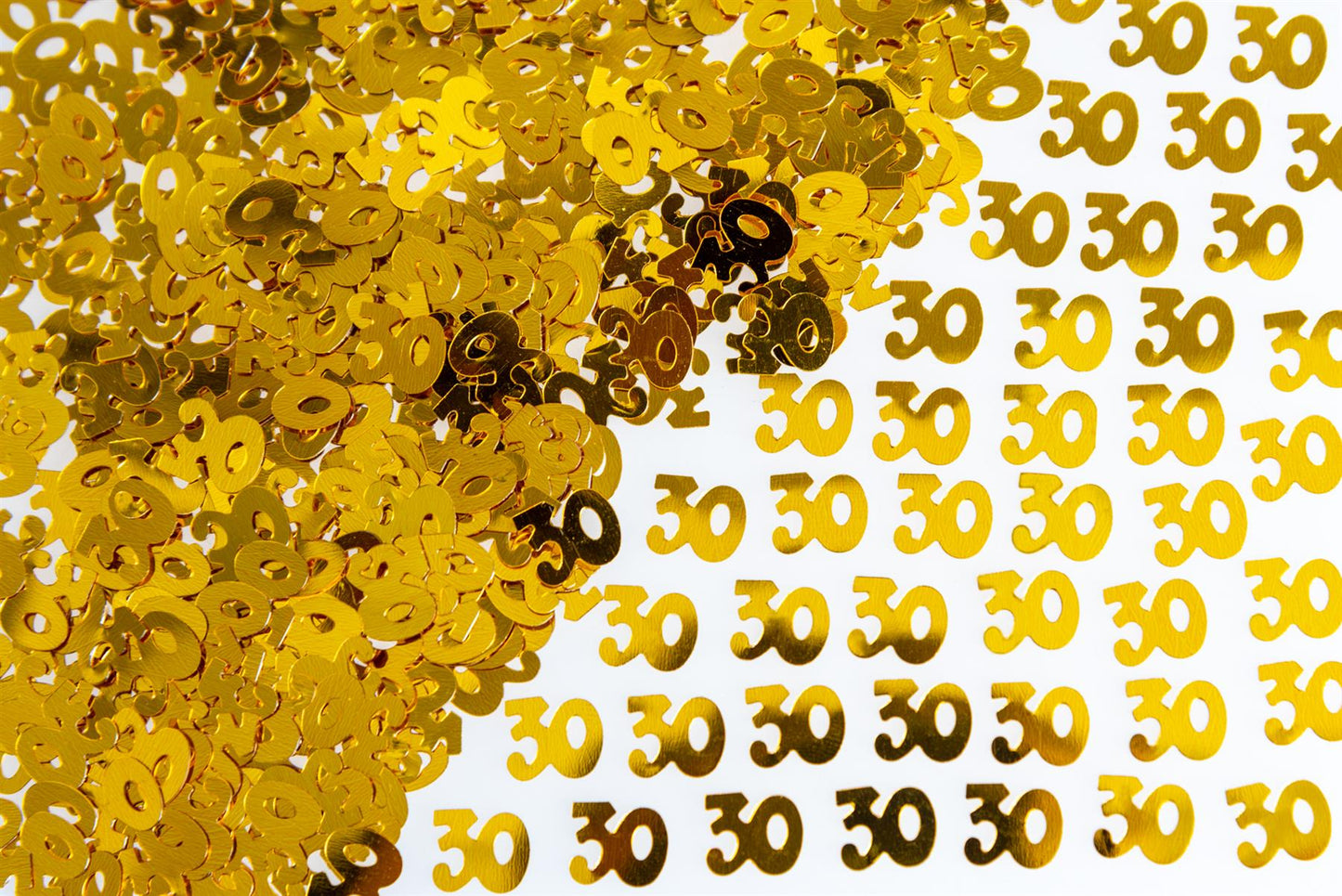 30th Birthday Confetti - Gold, 14g, 2 Pack