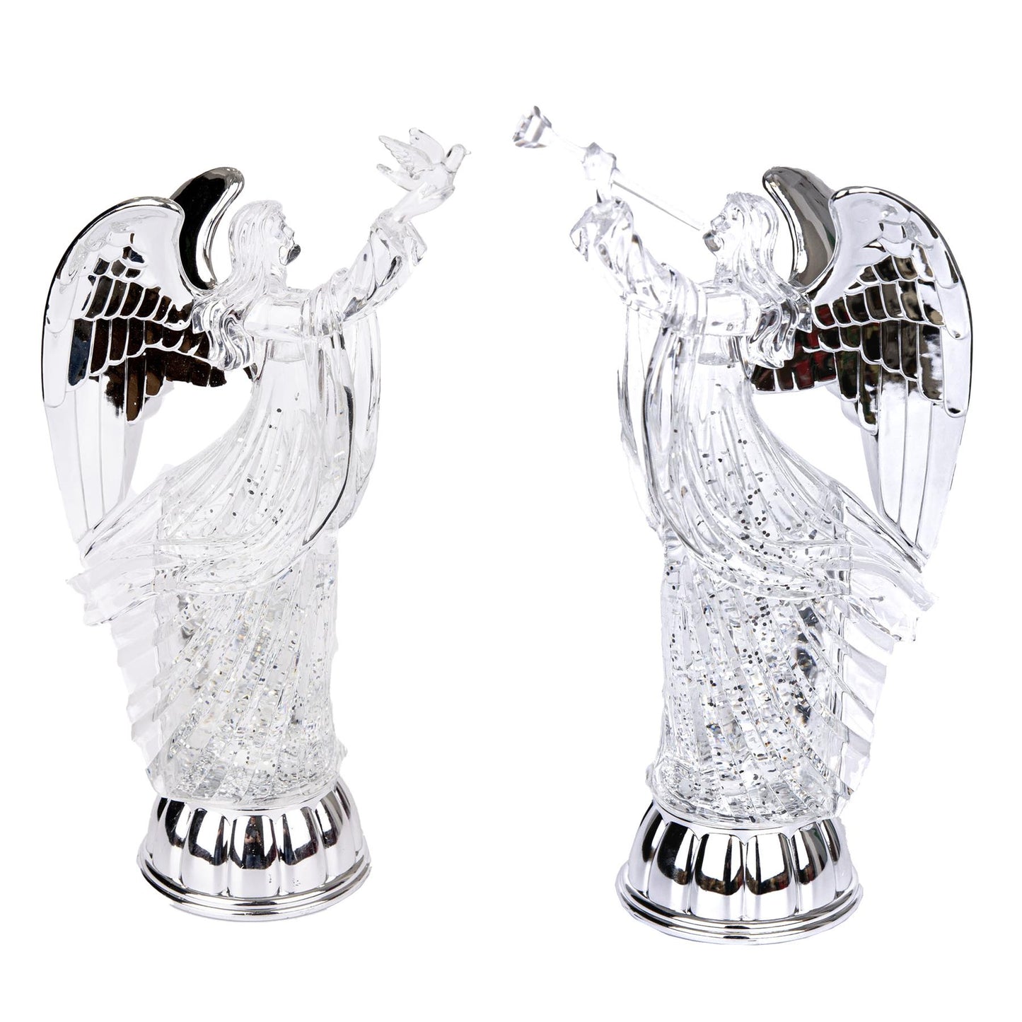 Light Up Ice Angel (30cm)