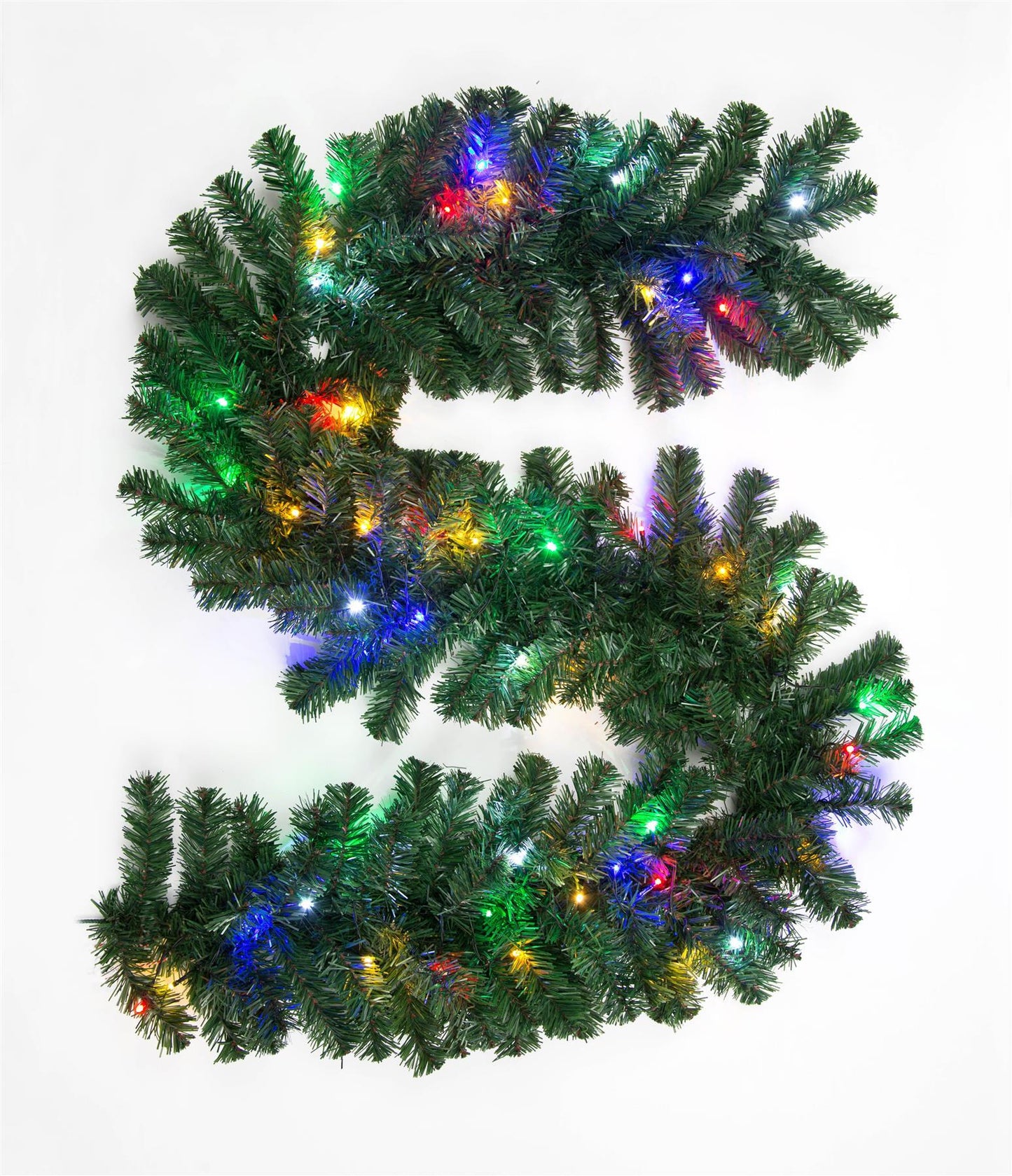 2m Pre-Lit Alaskan Pine Garland