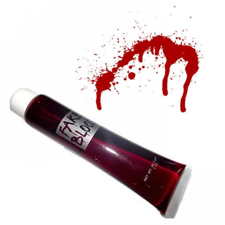10 Halloween Fake Blood Tubes (28ml)