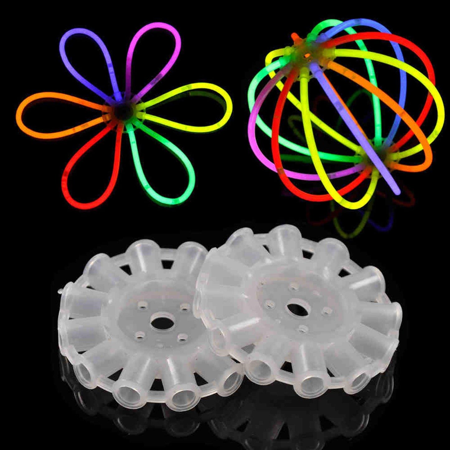 20 Glowsticks with Connectors