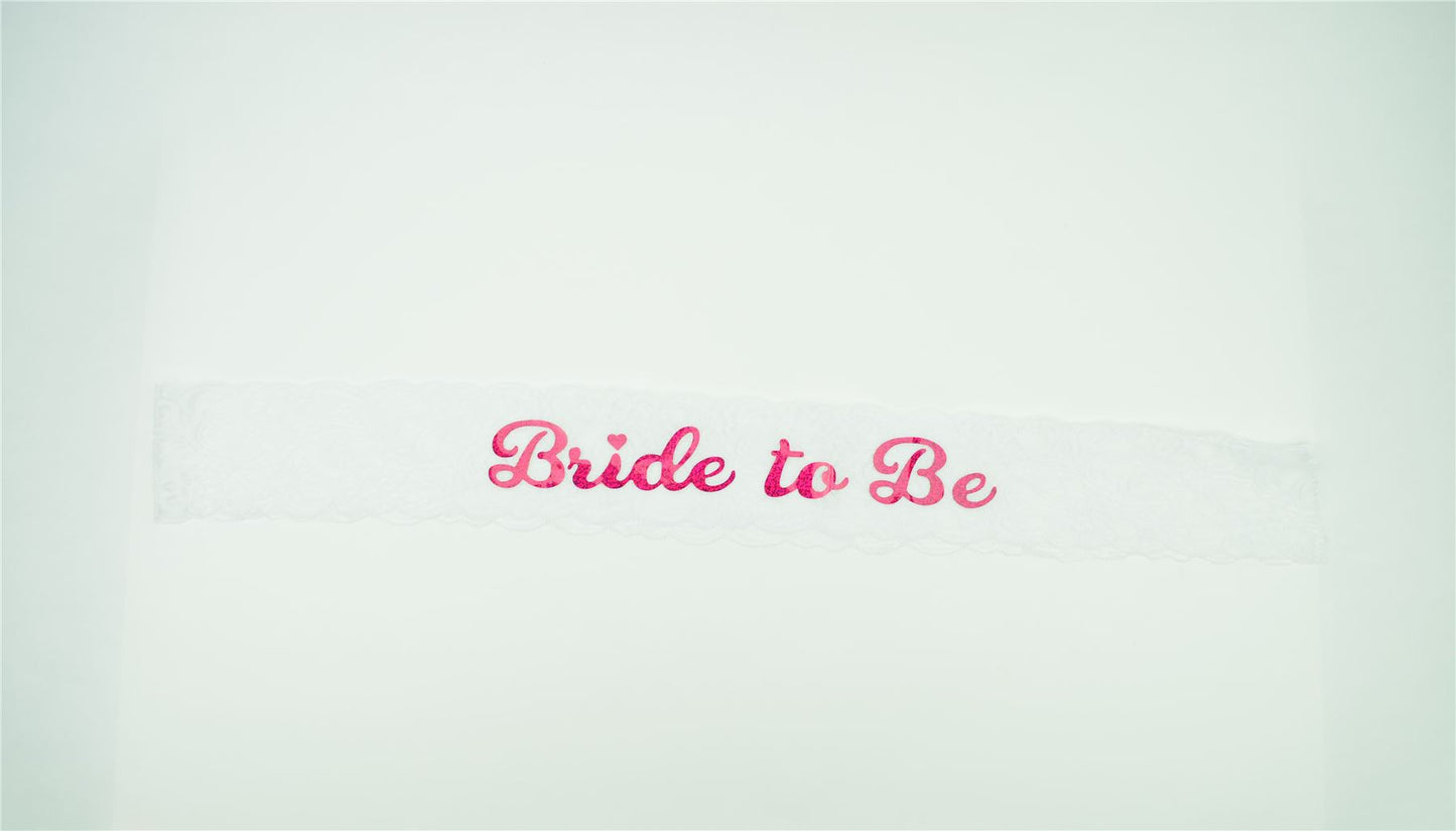 Bride to Be Sash