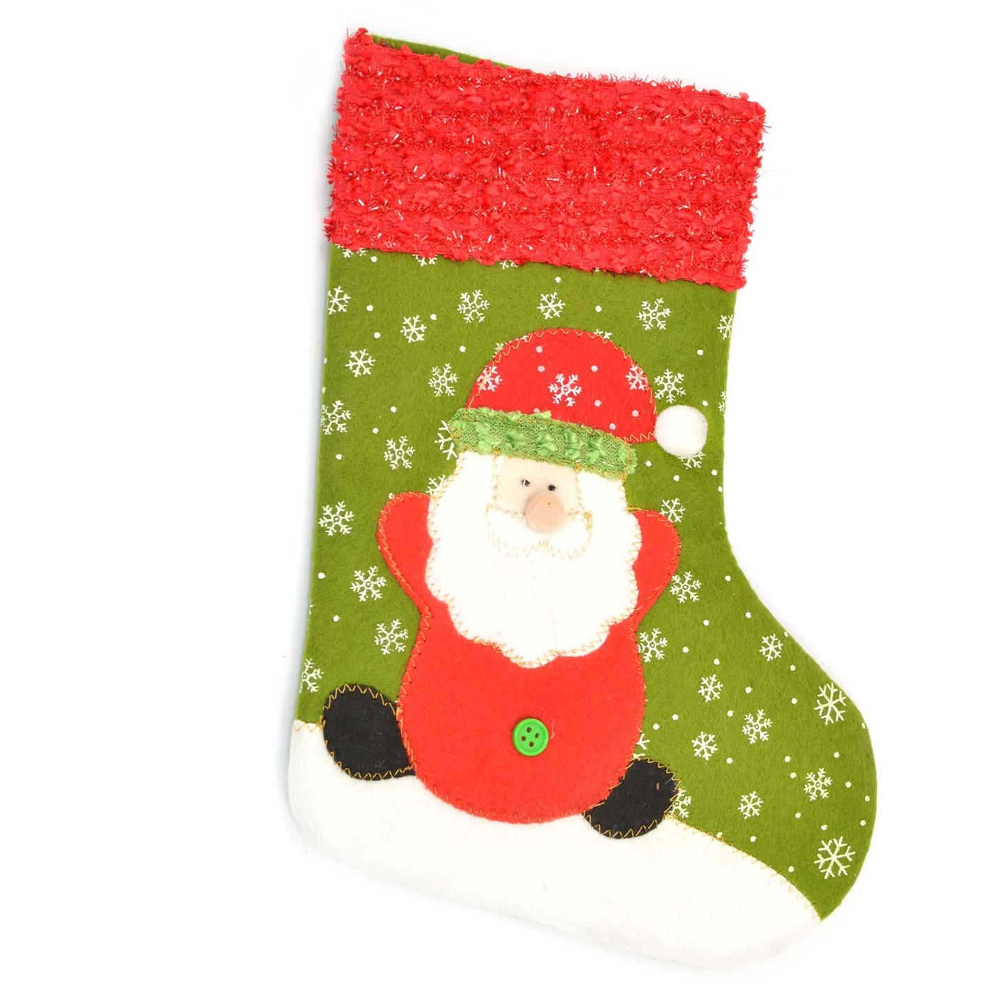 Small Christmas Santa Stocking