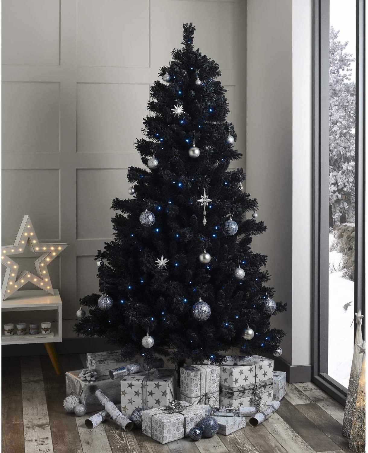 4ft Black Alaskan Pine Christmas Tree