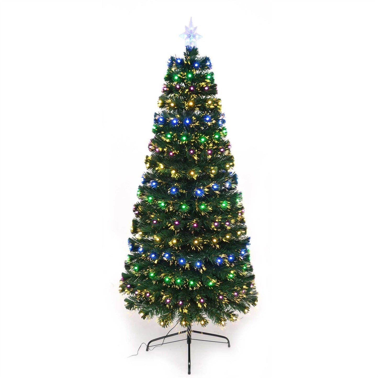 3ft Nebula LED Fibre Optic Christmas Tree