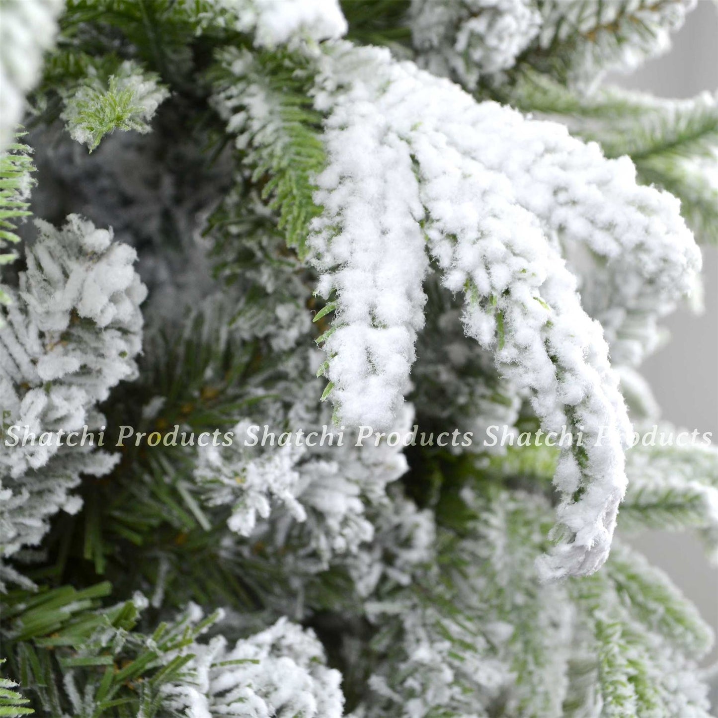 8ft Lapland Snow Covered Christmas Tree