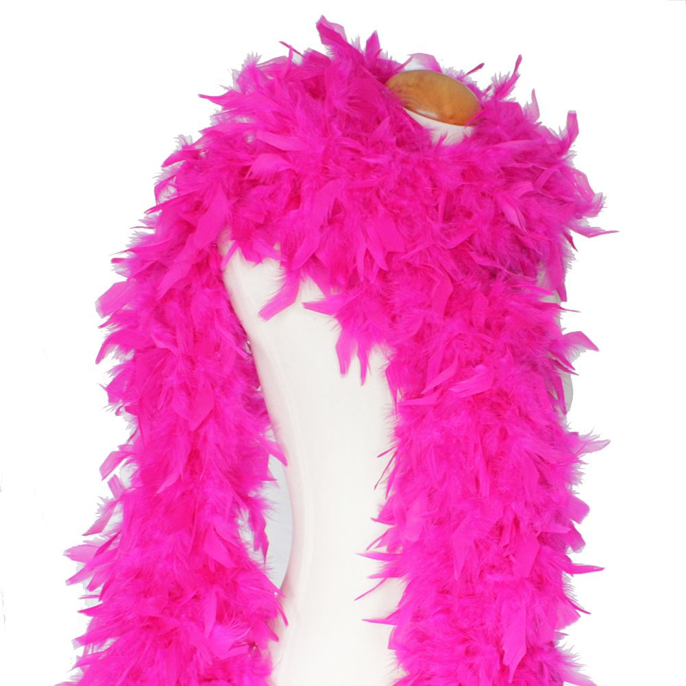 80g Hot Pink Feather Boa