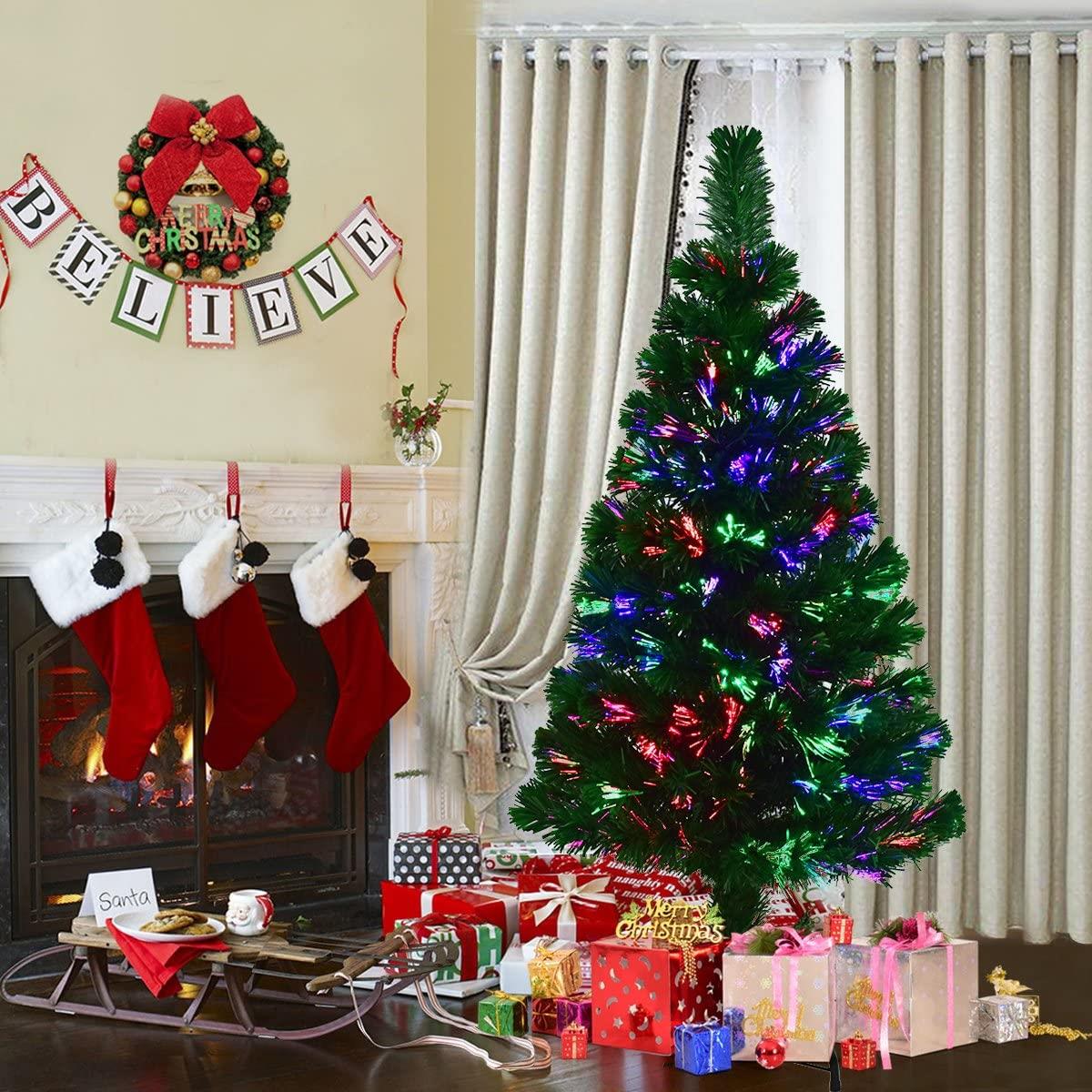 7ft Nova Fibre Optic Christmas Tree