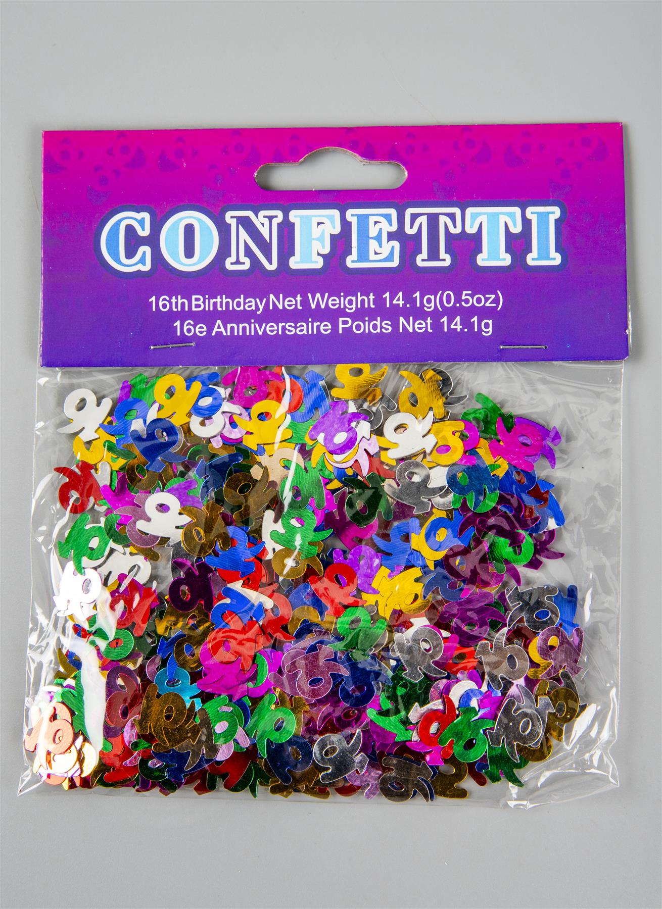 4 packs 16th Birthday Confetti