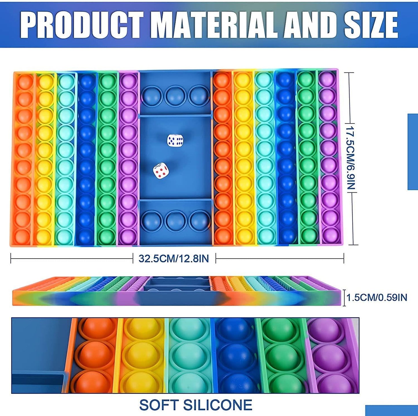 Push Pop Silicone Mold Board