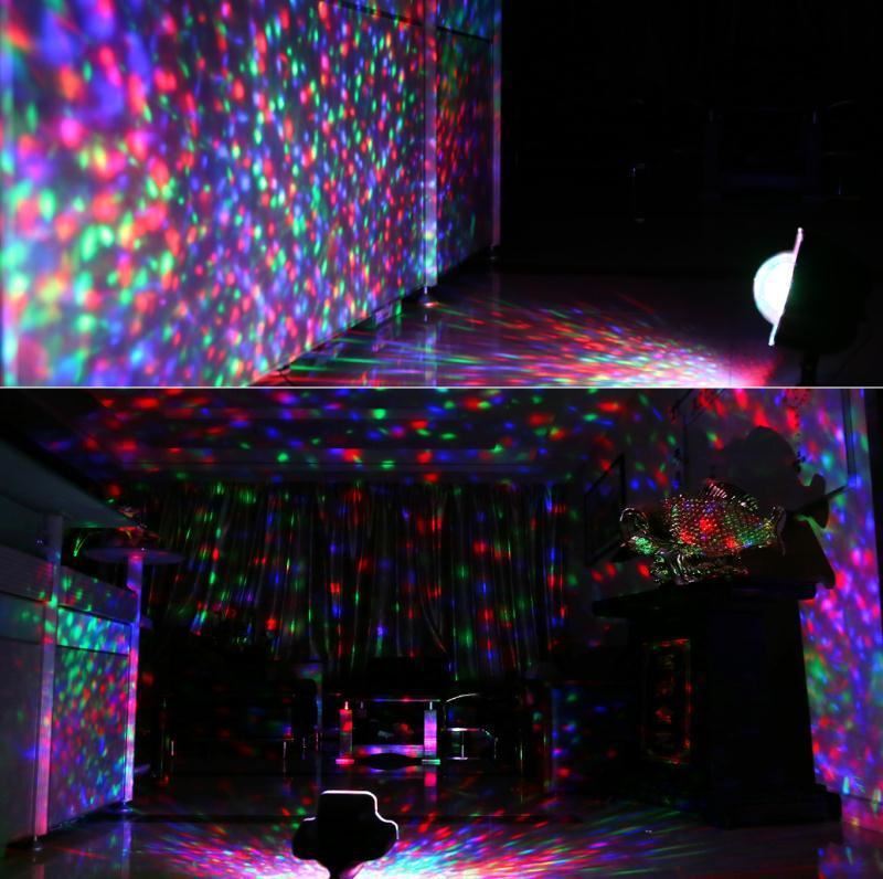 Snowfall LED Projector Light w/ Timer & Remote
