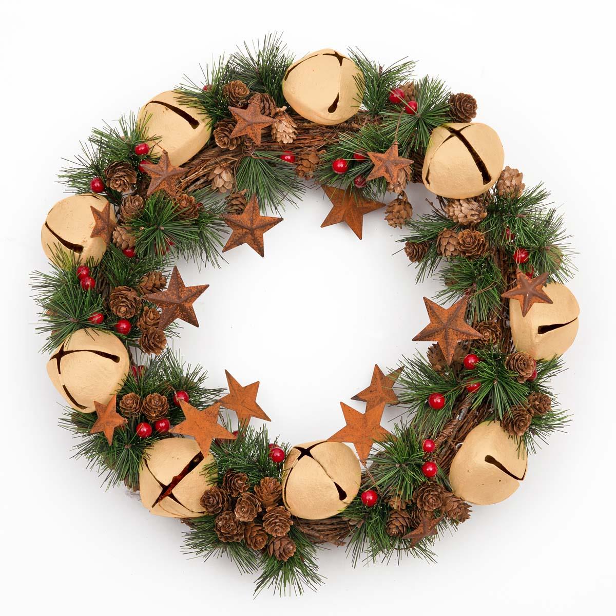 40cm Jingle Bell Wreath