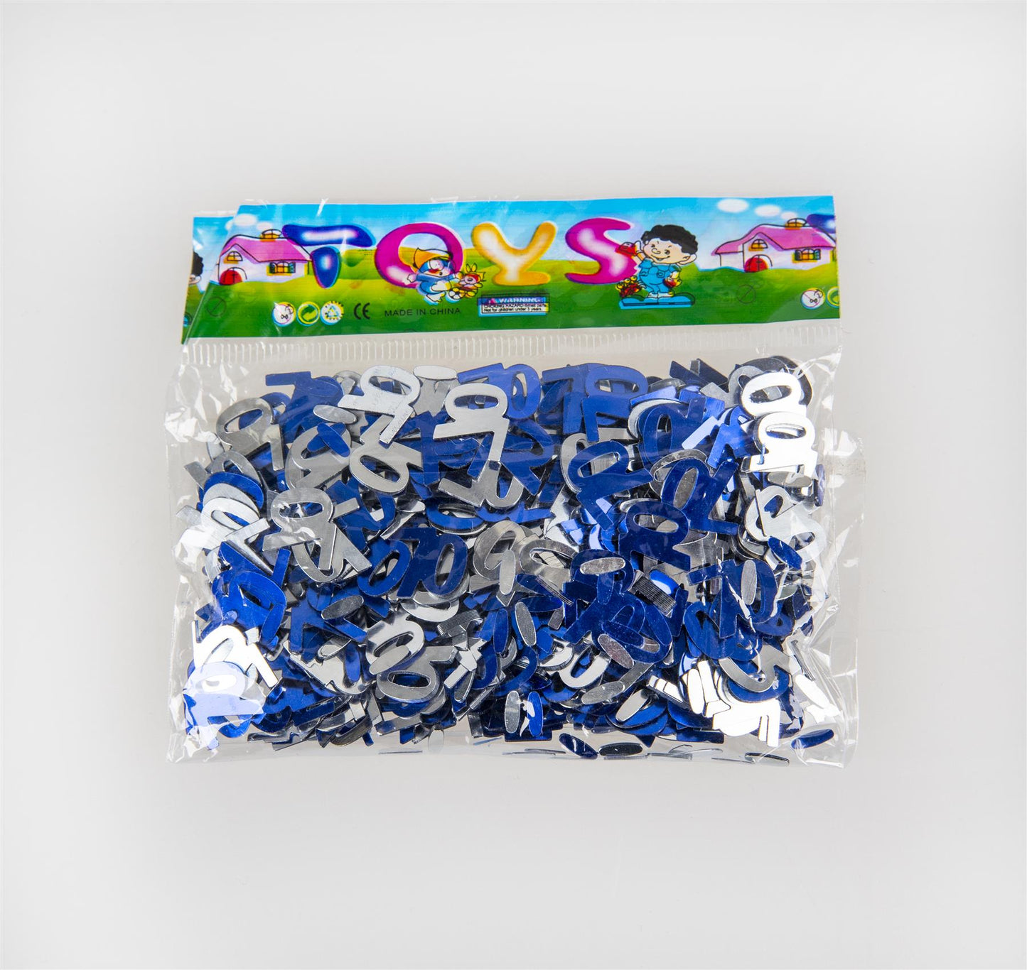 14g 70th Blue Birthday Confetti
