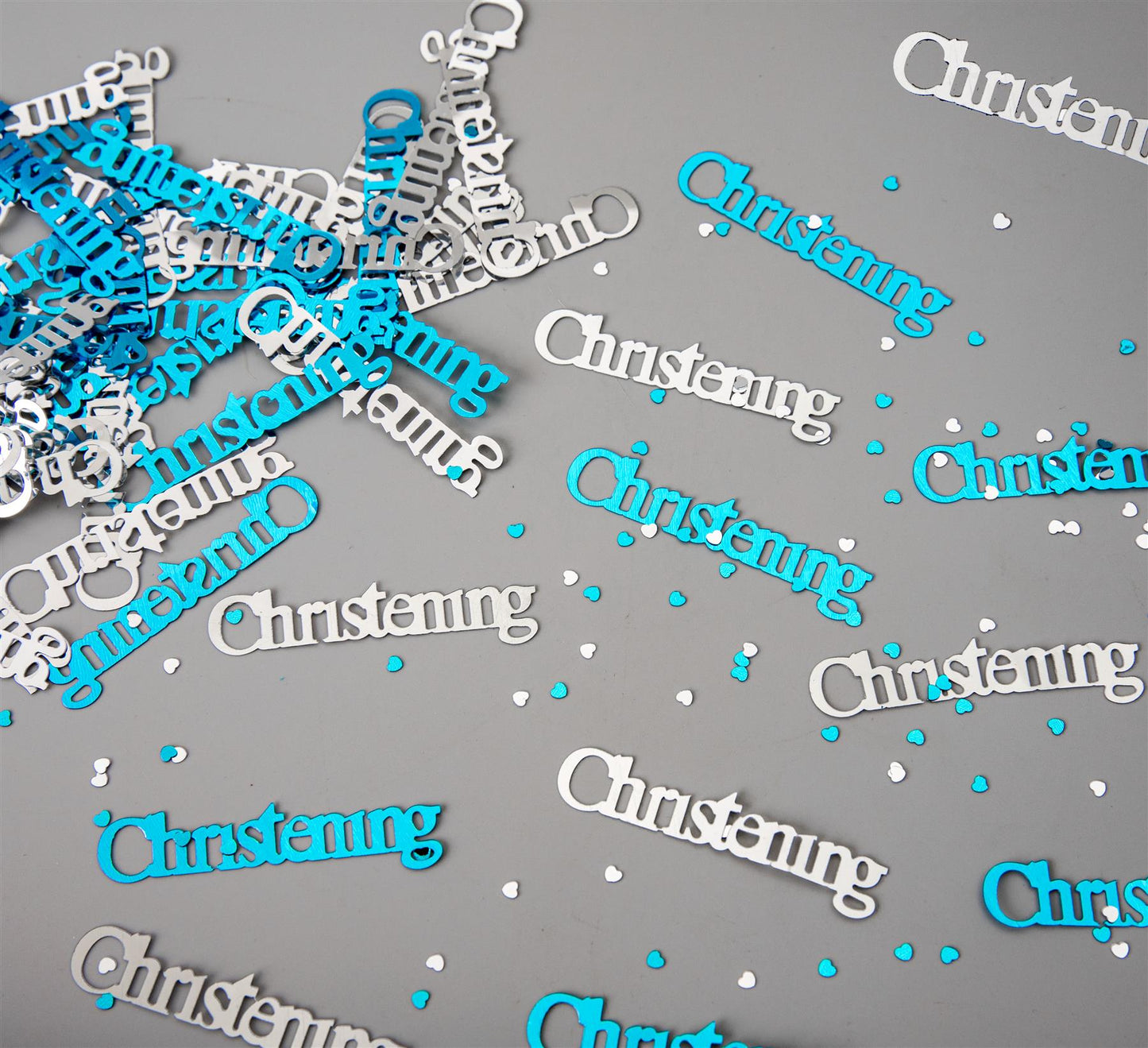 4 Packs of Blue Christening Confetti (14g)