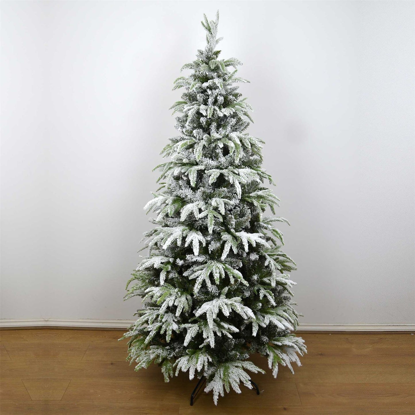 8ft Lapland Snow Covered Christmas Tree