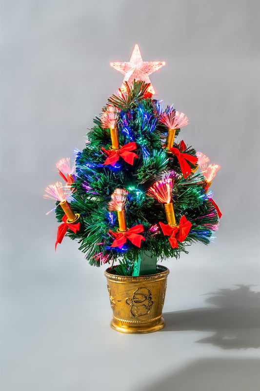 2ft Fibre Optic Tree with Candle