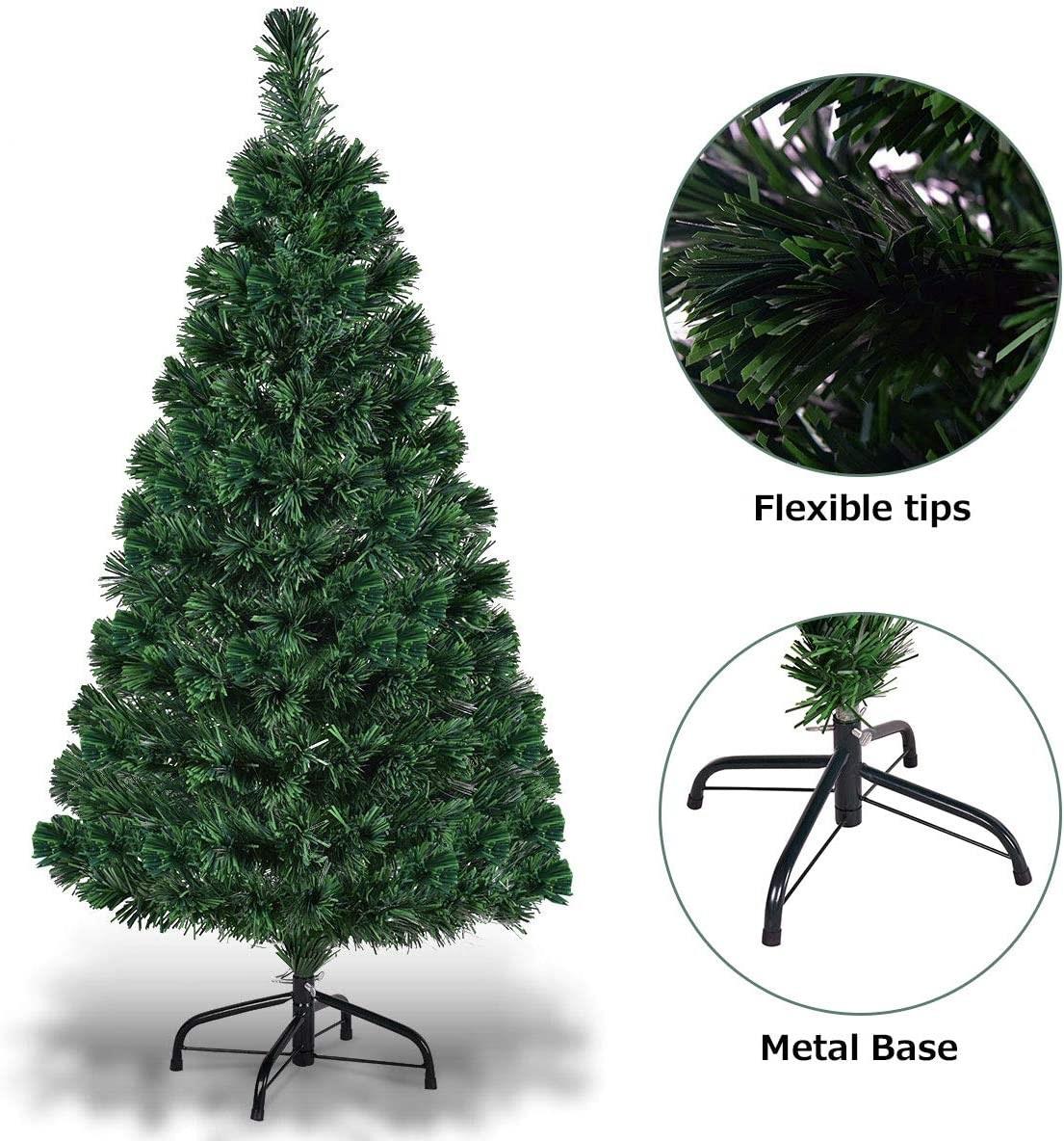 6ft Nova Fibre Optic Christmas Tree