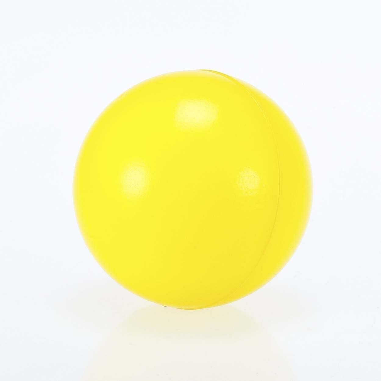 5 Pieces of Yellow Smiley Face Squishy Balls