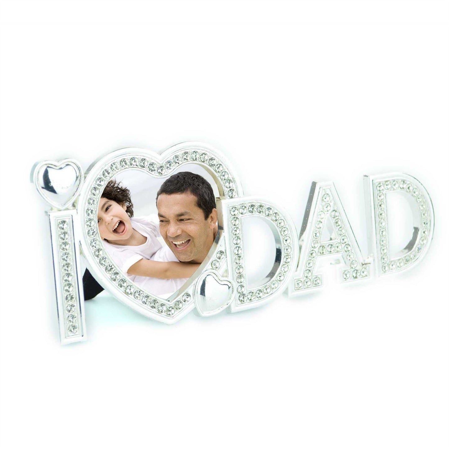 Shatchi I Love Dad Photo Frame 3" x 3"
