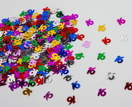 4 packs 16th Birthday Confetti