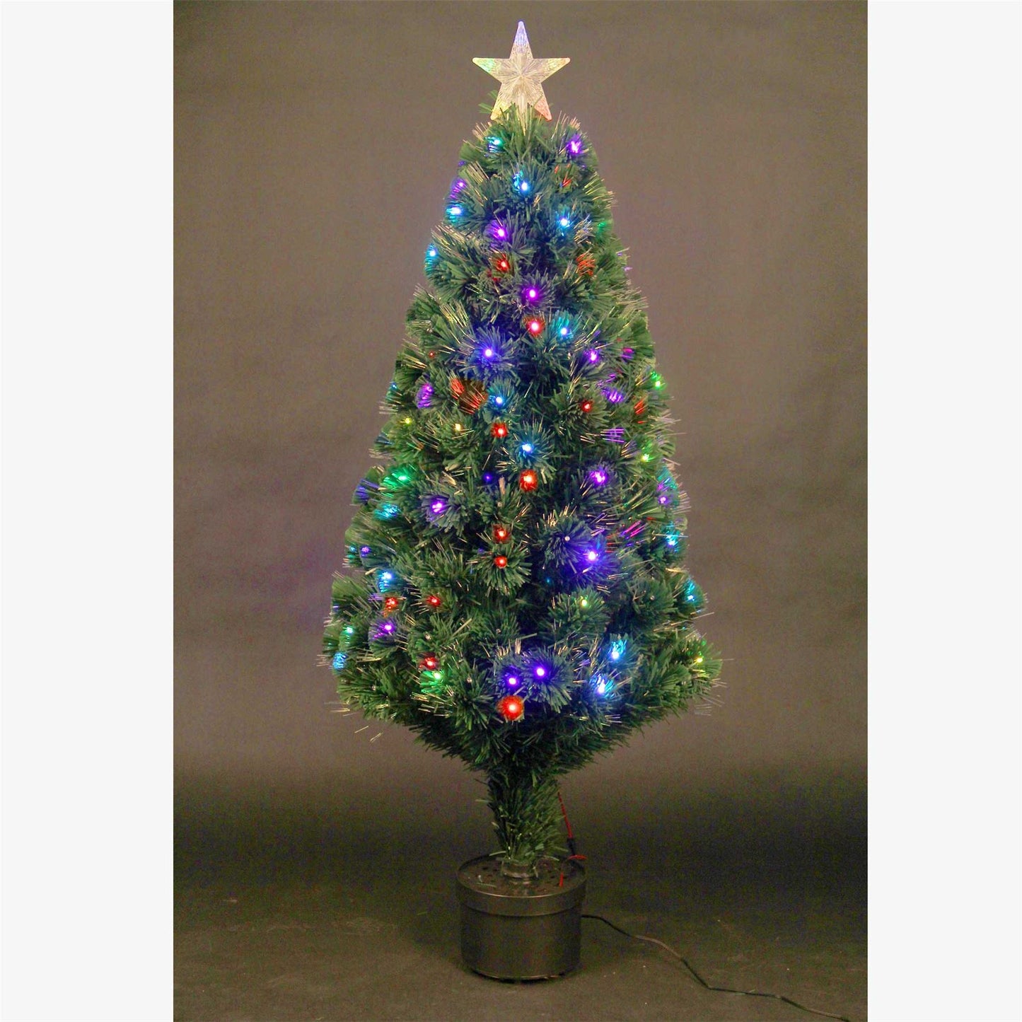 2ft Nebula LED Fibre Optic Xmas Tree