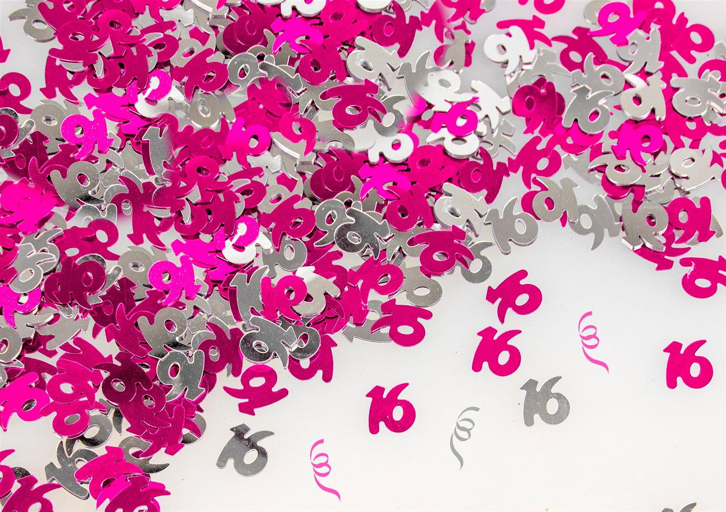 2x 14g 16th Pink Happy Birthday Confetti