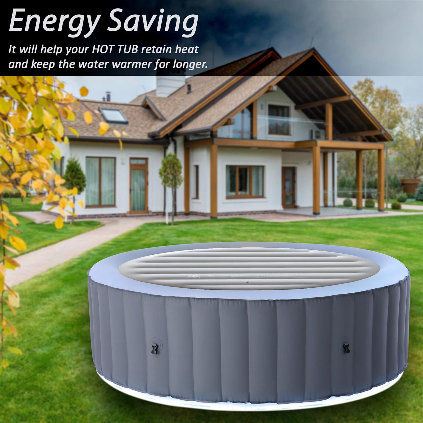 Inflatable Round Bladder Fits All 6 Person Round Hot Tubs Up to 173cm - 160cm