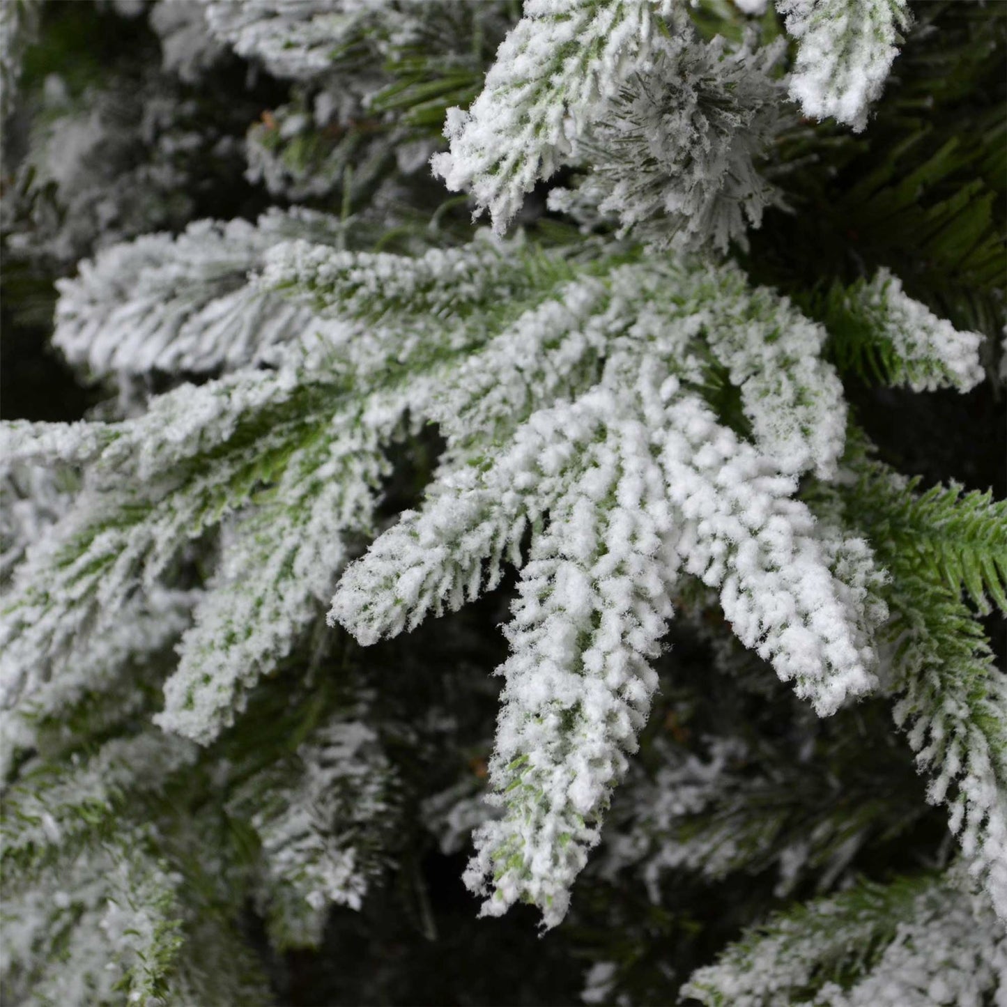8ft Lapland Snow Covered Christmas Tree