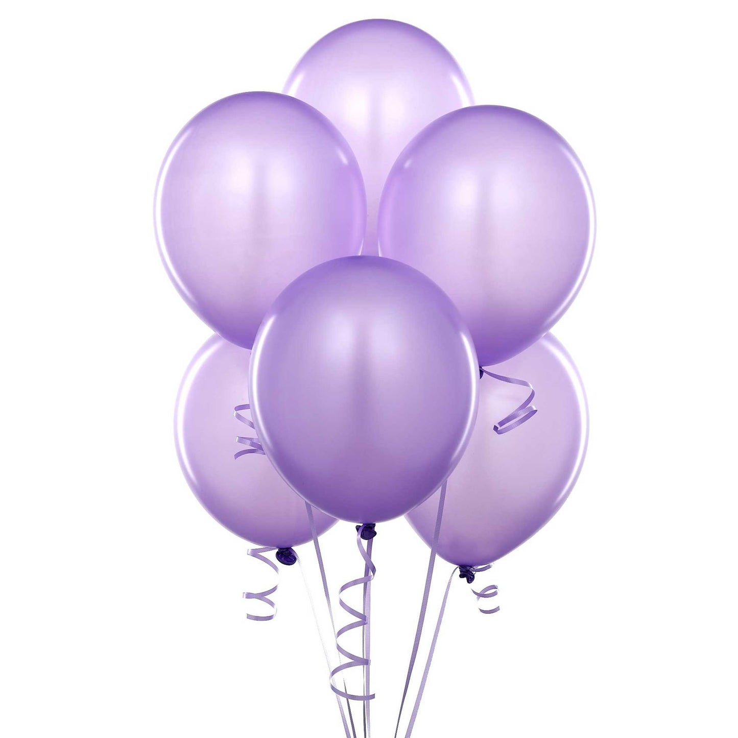 100 Purple Balloons (12")