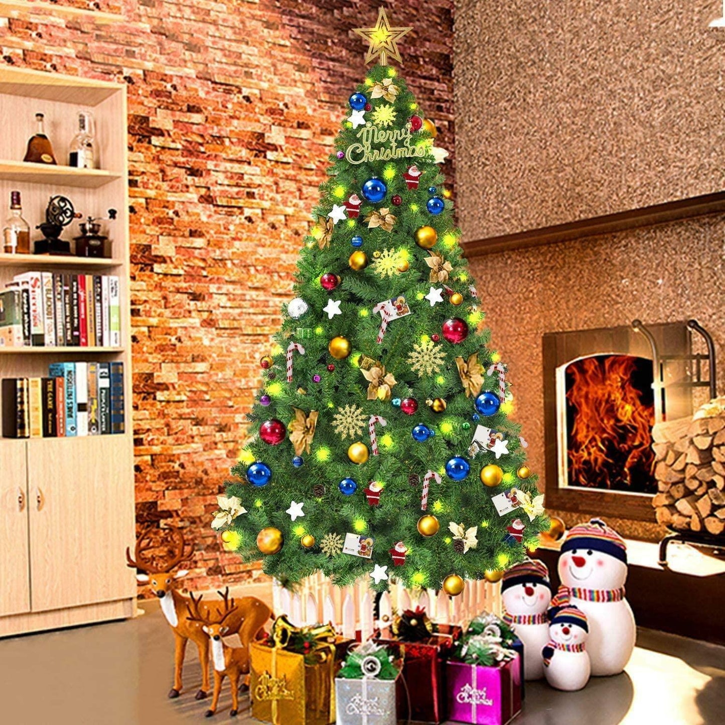7Ft Alaskan Pine Christmas Tree - Green