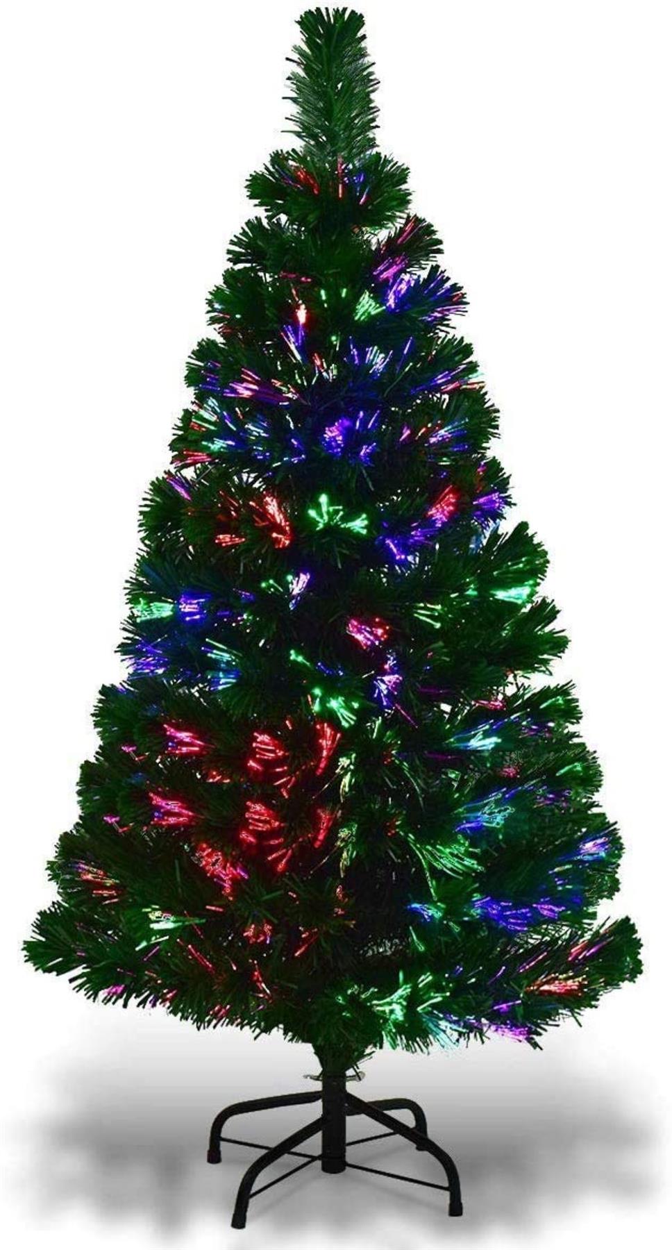 4ft Fibre Optic Christmas Tree