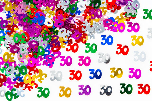 14g 30th Mix Happy Birthday Confetti