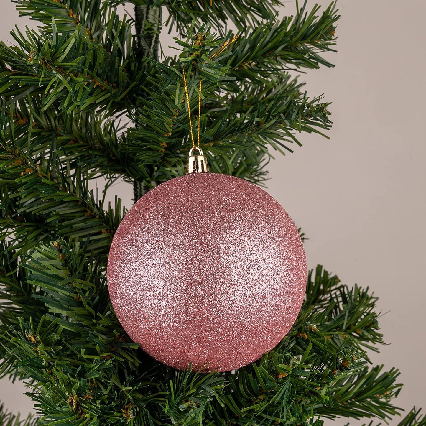 BAUBLES PINK 10CM - 3pcs Set