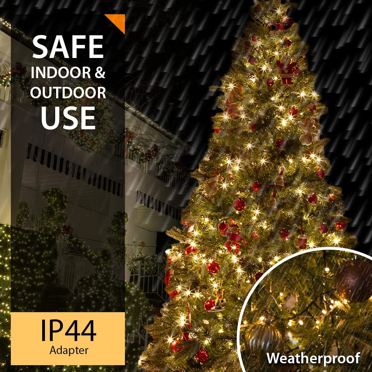 500 LED Multicolor Compact String Lights (12.5m)