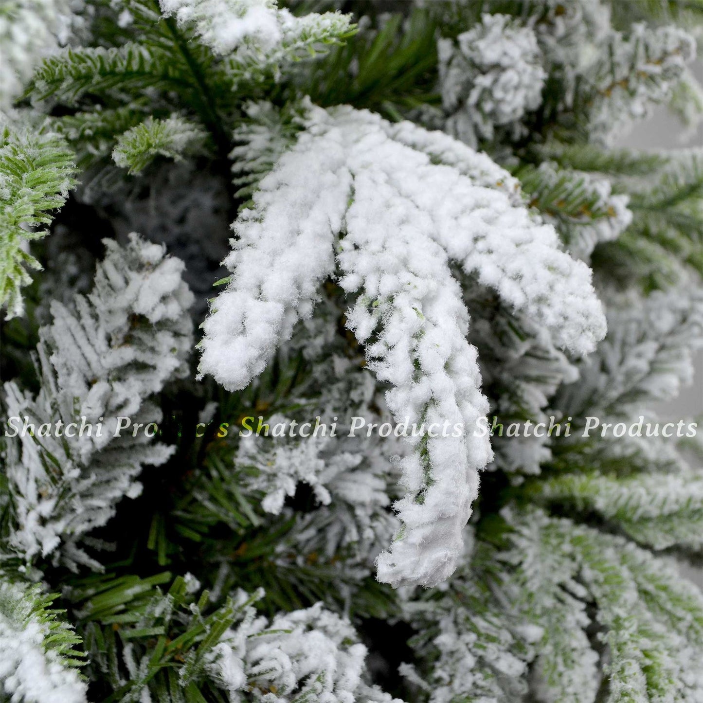 8ft Lapland Snow Covered Christmas Tree